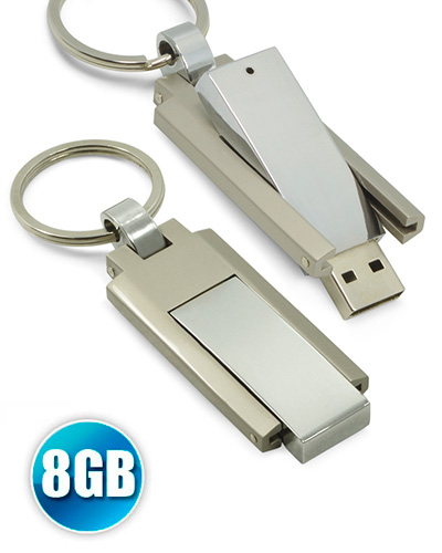 Pen Drive 8GB Chaveiro de Metal